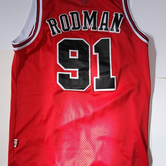 Chicago Bulls Rodman Jersey - Picture 4 of 15